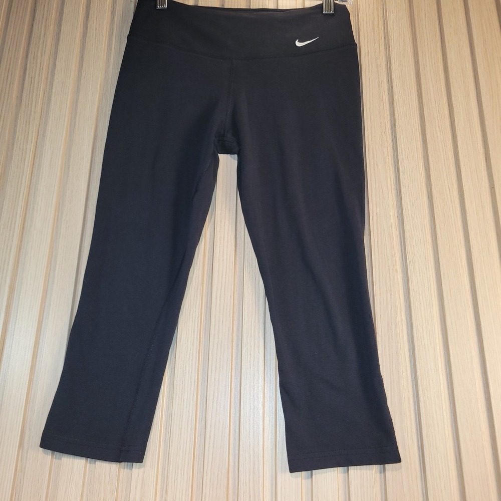 Nike Leggings Womens Small Black Excellent Dri-FIT Activewear Tights